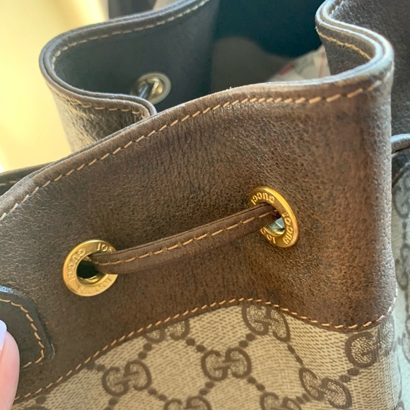 Gucci sherry line crossbody bucket bag - Picture 7 of 13